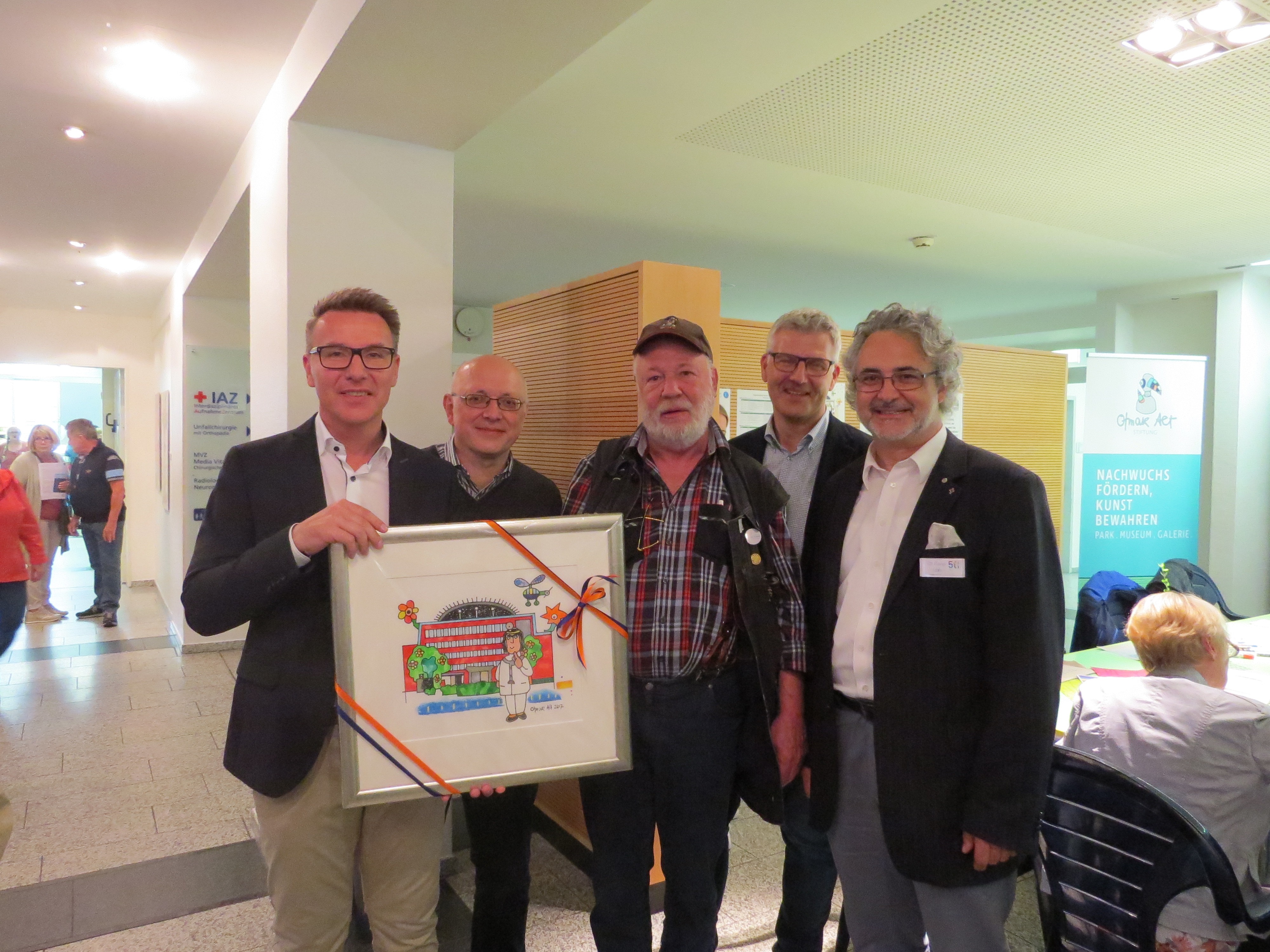 Die Otmar Alt Stiftung zu Gast beim Tag der offenen Tür der St. Barbara-Klinik Hamm-Hessen